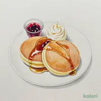キッズパンケーキドリンクバー付