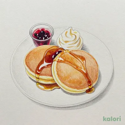 キッズパンケーキドリンクバー付