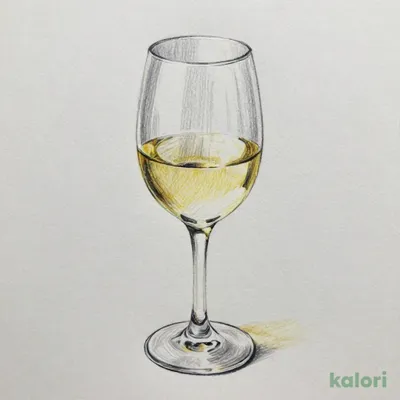 Glass of White Wine