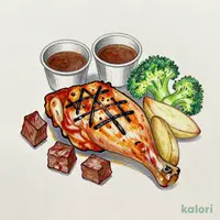 Grilled Chicken and Angus Sirloin Cut Steak