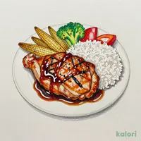 グリルチキン＆手ごねハンバーグDon