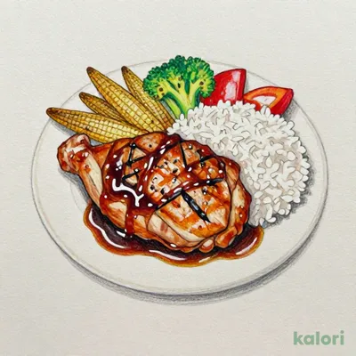 グリルチキン＆手ごねハンバーグDon