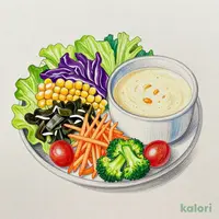 グリルプレート限定サラダバー＆スープバー