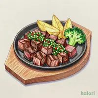 Sirloin Cut Steak (120g) with Chimichurri Sauce