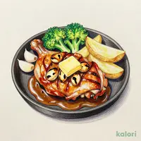 ニンニクグリルチキン200g