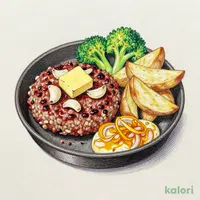 ニンニク手ごねハンバーグ150g
