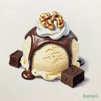 ブラウニーチョコファッジサンデー