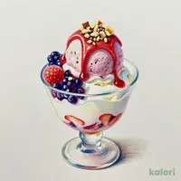 Berry Yogurt Sundae