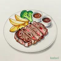 リブロースステーキ&みすじステーキ国産わさび&ガーリックチップ付