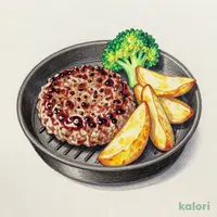 手ごねハンバーグ