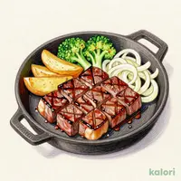 Flame-Grilled Angus Sirloin Cut Steak (60g)