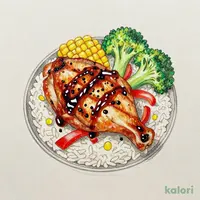 Flame-Grilled Chicken Rice Bowl, 300g