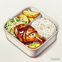 直火焼きグリルチキン弁当200g