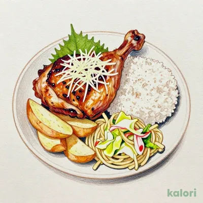 鬼おろしグリルチキン弁当400g