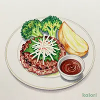 Hand-Kneaded Hamburg Steak with Grated Daikon, 150g