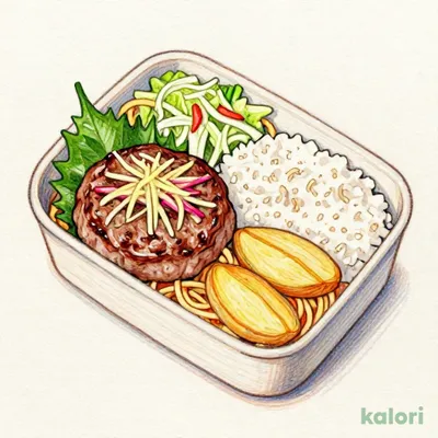 鬼おろし手ごねハンバーグ弁当150g