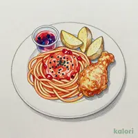 Kids Spaghetti with Drink Bar