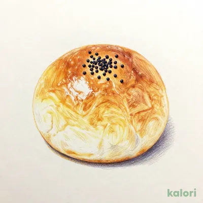 Smooth Red Bean Paste Bun