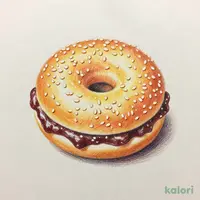 Sesame Dumpling Donut (Chunky Red Bean Paste)