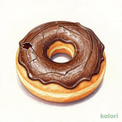 Old Fashioned Chocolate Donut