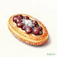 Premium Smooth Red Bean Donut