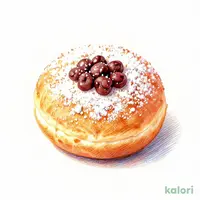 Premium Chunky Red Bean Donut