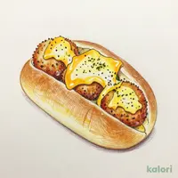 北海道産牛肉とじゃがいものコロッケパン
