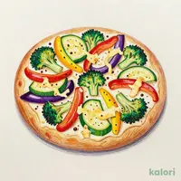 Colorful Vegetable Focaccia