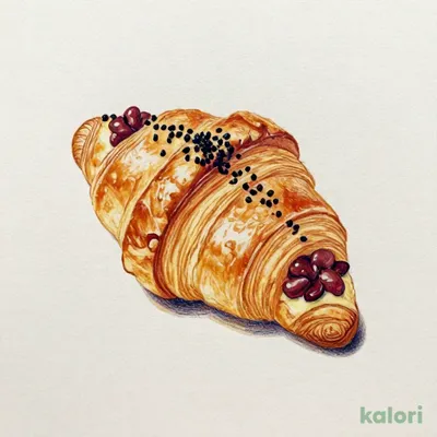 Red Bean Paste Croissant