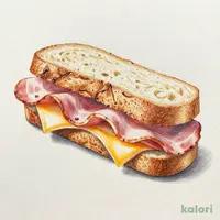 Jambon Fromage Hot Sandwich