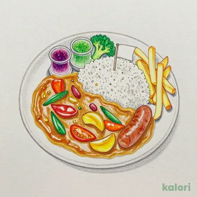 ★おこさまカレープレート
