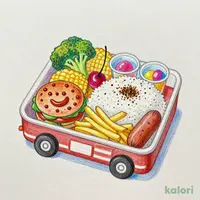 ★しょうぼうしゃハンバーグ