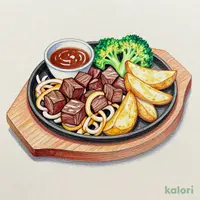 【単品】カットフィレサイコロステーキランチ