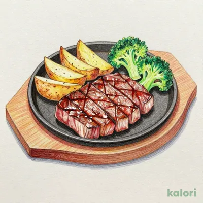【単品】ミスジステーキ150gランチ