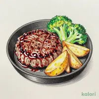 【単品】牛100％フォルクスハンバーグ