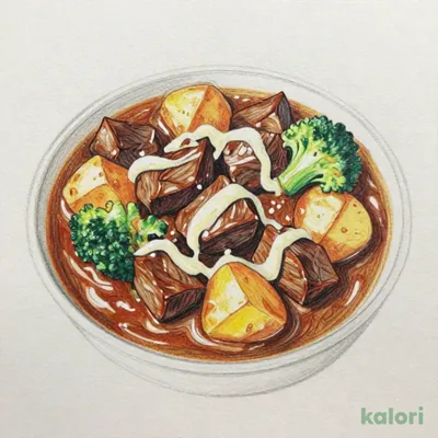 じっくり煮込んだ自慢のビーフシチュー