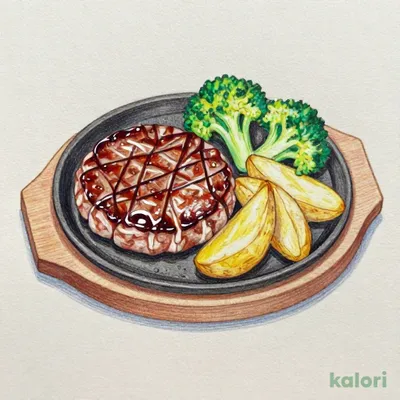 サーロインステーキ＜150g＞＆ハンバーグ