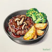 フォルクスハンバーグランチ