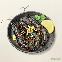ブラックタイガー鉄板焼き～ガーリック風味～