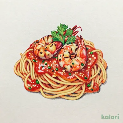 濃厚オマール海老ソースの生パスタ