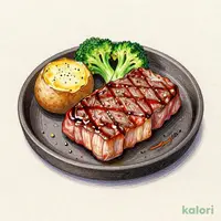 黒毛和牛サーロインステーキ100g＆フィレステーキ100g（サラダバー付）
