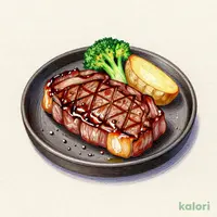 黒毛和牛サーロインステーキ（サラダバー付）