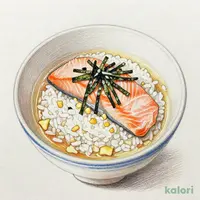 お茶漬け　鮭