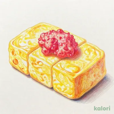 出汁巻玉子　明太のせ