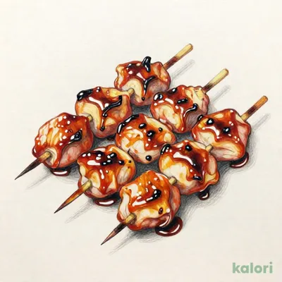 本日の7種串焼盛り合せ　たれ