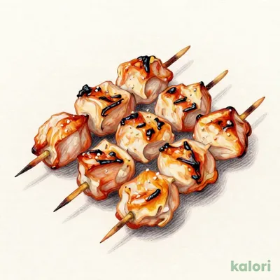 本日の7種串焼盛り合せ　塩