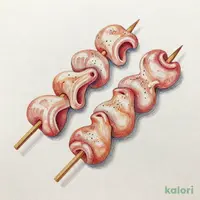 砂肝串　塩（２本）
