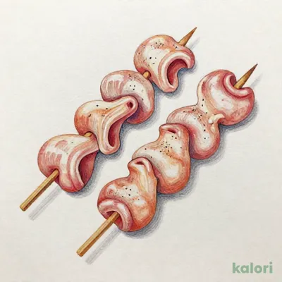 砂肝串　塩（２本）
