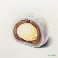 もっちもちドームアイス (バニラ＆チョコ)