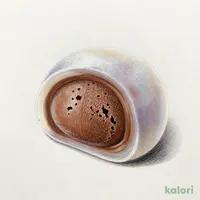 もっちもちドームアイス ～チョコ～